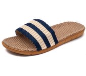 Linen slippers for women summer home indoor couple spring and autumn seasons cotton and linen slippers for men summer