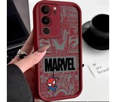 Marvel Iron Man Spiderman For Samsung Galaxy S24 S23 S22 S21 S20 Ultra Plus S10 Lite 5G Eye Ladder phone case