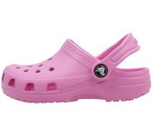 Crocs CLASSIC CLOG K AND T Chanclas Niña Rosa