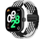 Braided Solo Loop For Redmi Watch 4 Magnetic Buckle Strap Watchband  For Xiaomi mi Band 8 Pro Adjustable Bracelet Wristband Band