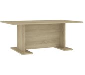 vidaXL Mesa de centro madera contrachapada 103,5x60x40 cm Blanco, Negro, Gris Mesita de Salón o Comedor o Auxiliar Mesa de Café Meuble Salón