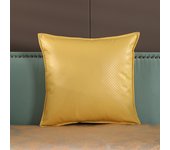 Luxurious High Technology Fabric Throw Cushion Cover Sofa Car Pillowcase New Modern Leather Waterproof Decorative Pillow Covers