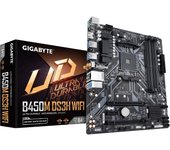 PLACA BASE GIGABYTE B450M DS3H WIFI AM4 MATX 4XDDR4