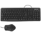 Coolbox Kit Teclado + Raton USB con cable