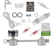 Aquarium CO2 Generator System Kit DIY For Aquatic Plant Growth Bubble Counter Diffuser CO2 Generator With Solenoid valve