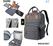 Diaper Bag Backpack Baby Essentials Travel Tote Multifunction Waterproof with Changing Station Pad Stroller Straps Big for Mommy