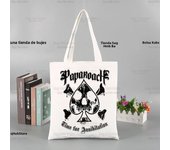 Ghost Band Hard Rock Band Shopping Bag Grocery Ghost B.C. Heavy Metal Handbag Bolsas De Tela Tote Bolsa Jute Tote Shopping Bag