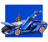 1:18 Lamborghinis SIAN FKP37 Supercar Car Model DieCast Alloy Boys Toys Cars Diecast Toy Collectibles Kids Car A245
