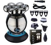 Electric Shaver 7D Floating Cutter Head Base Charging Portable Men Beard Trimmer Clipper Rechargeable Bald Head Electric Razor