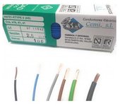 FORCEMILK Rollo Cable Flexible 07Z1-K 4mm² Gris 100m Cemi RCFA4G Alta Calidad