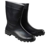 Wolfpack Botas Goma Bajas Negras Nº 36 - Resistente Al Agua
