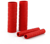 4pcs Non-slip Rubber Grip Glove Motorcycle Handle Cover Universal Heat Shrinkable Grip Cover Sleeve Handlebar Covers Accessories