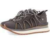 Zapatilla Gioseppo Azules Estilo Calcetín para Mujer con 3 Tipos de Cordones
