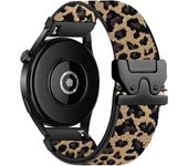 Wave Nylon Loop for Garmin venu/vivomove 3s Watch Band Parachute Style Buckle Elastic Strap for Garmin Forerunner265/255/245