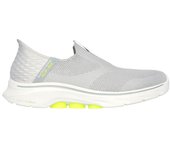 Skechers 216641_GYYL Zapatillas deportivas para hombre grises en textil 80286