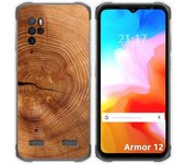 Funda Silicona para Ulefone Armor 12 5G diseño Madera 04 Dibujos