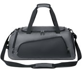 SOMY Bolsa de gimnasio para hombre, mochila deportiva con bolsillo para principiantes secos y húmedos con compartimento para zapatos, bolsa de viaje de corta distancia para hombres y mujeres, bolsa de herramientas gris