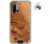 Tumundosmartphone Funda Gel Tpu para Ulefone Armor 7 diseño Madera 04 Dibujos