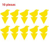10/20/30PCS Sticky Insect Trap Double-sided Yellow Plastic Insect Sticker Board Plant Pest Control Catcher Gardening Supplies