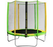 Juego completo de cama elástica con red Cama elástica de jardín Cama elástica infantil Ø150 cm