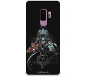 Funda original compatible con Samsung Galaxy S9 Plus - JL Multipersonaje fondo Negro