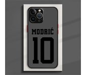 Football Superstar Number Phone Case For iPhone 15 14 13 12 11 Pro Max mini XS XR X 8 Plus SE Frosted Translucent Cover