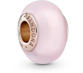 Pandora Dia de la Madre Charm en Pandora Rose Cristal de Murano Rosa Mate 789421C00 , para Mujer
