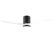 Cecotec Ventilador de techo con luz EnergySilence Aero 5600 Aqua Black&White Connected Cecotec