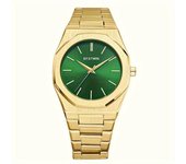 Original Top Brand All Black Stainless Steel Men's Wristwatch Classic Business Waterproof Japan Movement Quartz Watch For Men