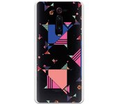 Funda compatible con Xiaomi Mi 9T (Redmi K20) - Geometric bluerose