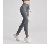Pantalones de Yoga para Mujer Mallas Deportivas de Realce sin costura, Mallas de Fitness, Mallas de entrenamiento para Gimnasio con Cordón