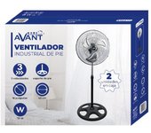 Ventilador de pie industrial 18pulgadas   70W – 45CM – Regulable  Ventilador Silencioso ,Oscilante con 3 velocidades 2UDS EN CAJA – REJILLA PLATA o Rejilla negra a elegir