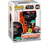 Funko - Figura Pop Star Wars Dark Trooper Exclusive - Funko Pop Coleccionable De Edición Limitada - Funko Pop Diseño Detallado Y Realista - Funko Pop Ideal Para Regalo - Funko Pop Gran Variedad De Personajes