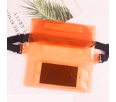 Riñonera impermeable para exteriores, para playa, salpicaduras de agua, festival, teléfono móvil, bolsa impermeable, bolsa de deriva de PVC sellada de tres capas, almacenamiento impermeable para deportes