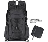 Mochila De Senderismo Ligera RAINSMORE 40L Impermeable Para Mujeres Y Hombres Mochila Plegable Para Camping Y Viajes Al Aire Libre
