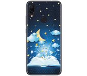 Tumundosmartphone FUNDA de GEL TPU para Xiaomi Redmi Note 7 diseño Libro Cuentos Dibujos
