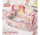 Transparent Pencil Case Large Capacity Pencil Bag Simple High-value Pencil Pouch for Kids Girls Back to School Supplies Gift
