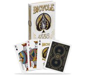 Fournier Bicycle USPCC Baraja poker 1885 Magos Trucos Ilusionismo Cartas Magia Adultos Colección Coleccionable Jugar Cartas Juego mesa Elegancia victoriana Maquinaria Engranajes Regalo ideal Espectáculo Escenario