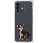 Funda Silicona Antigolpes para Vivo V23 5G diseño Perros 05 Dibujos