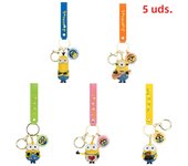 Super Cute Despicable Me Series Cartoon Model Keychain Minions Eggs Creative And Exquisite Kawaii Bag Decoration Pendant Gift