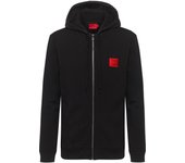 HUGO Chaqueta de sudor para hombre - Daple212 - Cremallera, Sudadera con capucha, Algodón Terry Daple212