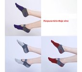 Five Fingers Yoga Socks Silicone Non-Slip Socks for Women Cotton Backless Fitness Ballet Dance Cotton Gym Sock Professional