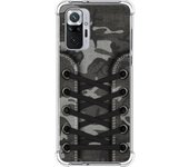 Tumundosmartphone Funda Silicona Antigolpes para Xiaomi Redmi Note 10 Pro diseño Zapatillas 15 Dibujos