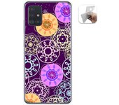 Tumundosmartphone Funda Gel Tpu para Samsung Galaxy A51 5G diseño Radial Dibujos