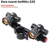 Front Lamp LED Lamps Headlight USB Rechargeable Zoomable for Ninebot MAX G30 For Xiaomi M365 Electric Scooter Adjustable Lights
