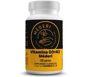 Méderi Nutrición Integrativa Vitamina D3 + K2 120 Perlas