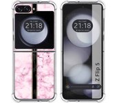 Funda Silicona para Samsung Galaxy Z Flip 5 5G diseño Mármol 04 Dibujos