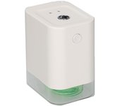 Esterilizador de aerosol para la aplicación de líquido hidro-alcóholico. funciona con sensores de infrarrojos y es perfecto para compartir en espacios de trabajo comunes, ya que no hay contacto físico con el dispensador.