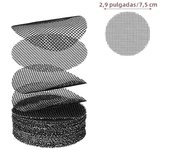 Pot Hole Mesh Pad Mat Grid Round Drainage Hole Screen for Pot Bottom Prevent Soil Loss Anti Bonsai Flower Plant Gardening Tools
