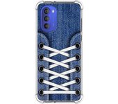 Funda Silicona Antigolpes para Motorola Moto G51 5G diseño Zapatillas 01 Dibujos